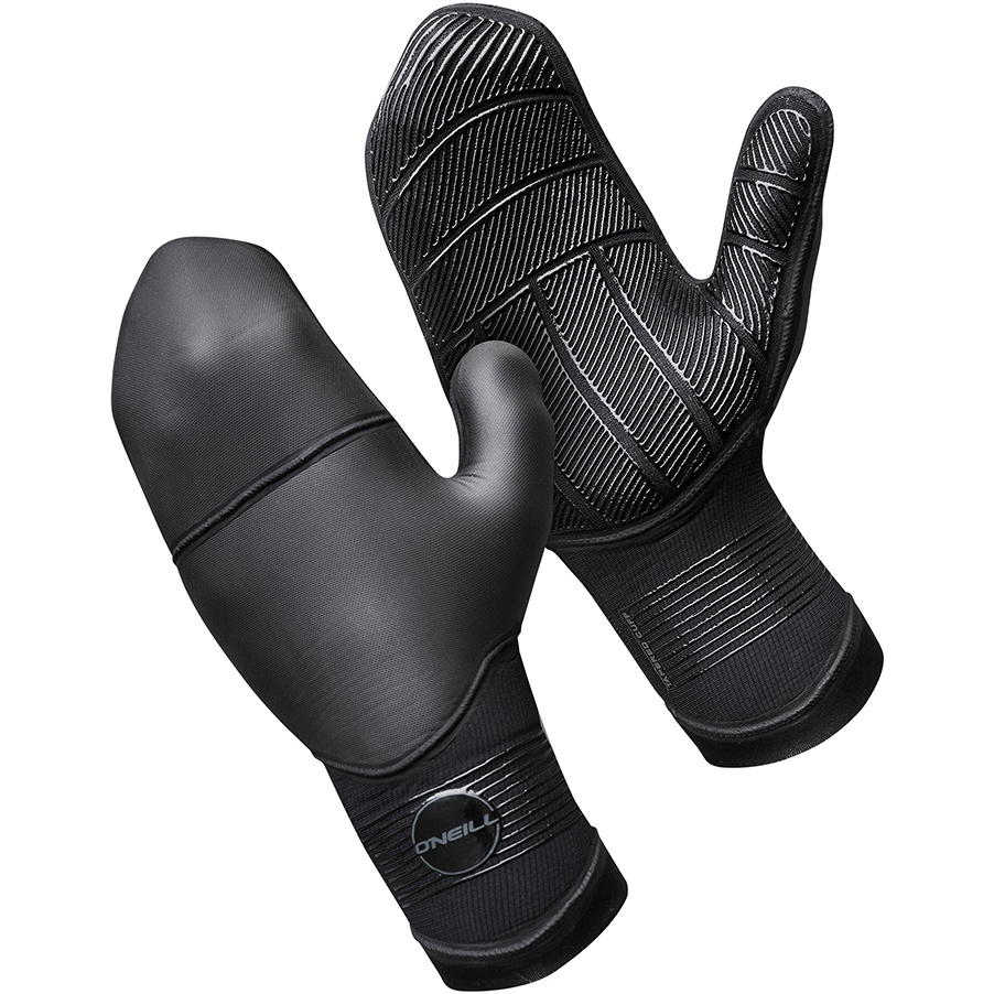 2026 O'Neill Psycho Tech 7mm Neoprene Mittens 5107 - Black